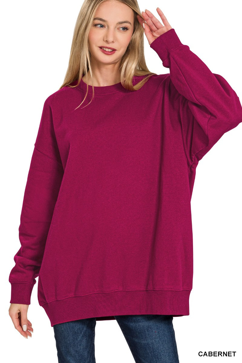 Fleece Tunic Sweatshirts - Reg Size