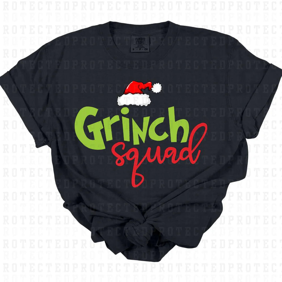 Grinch Squad - Short sleeve T