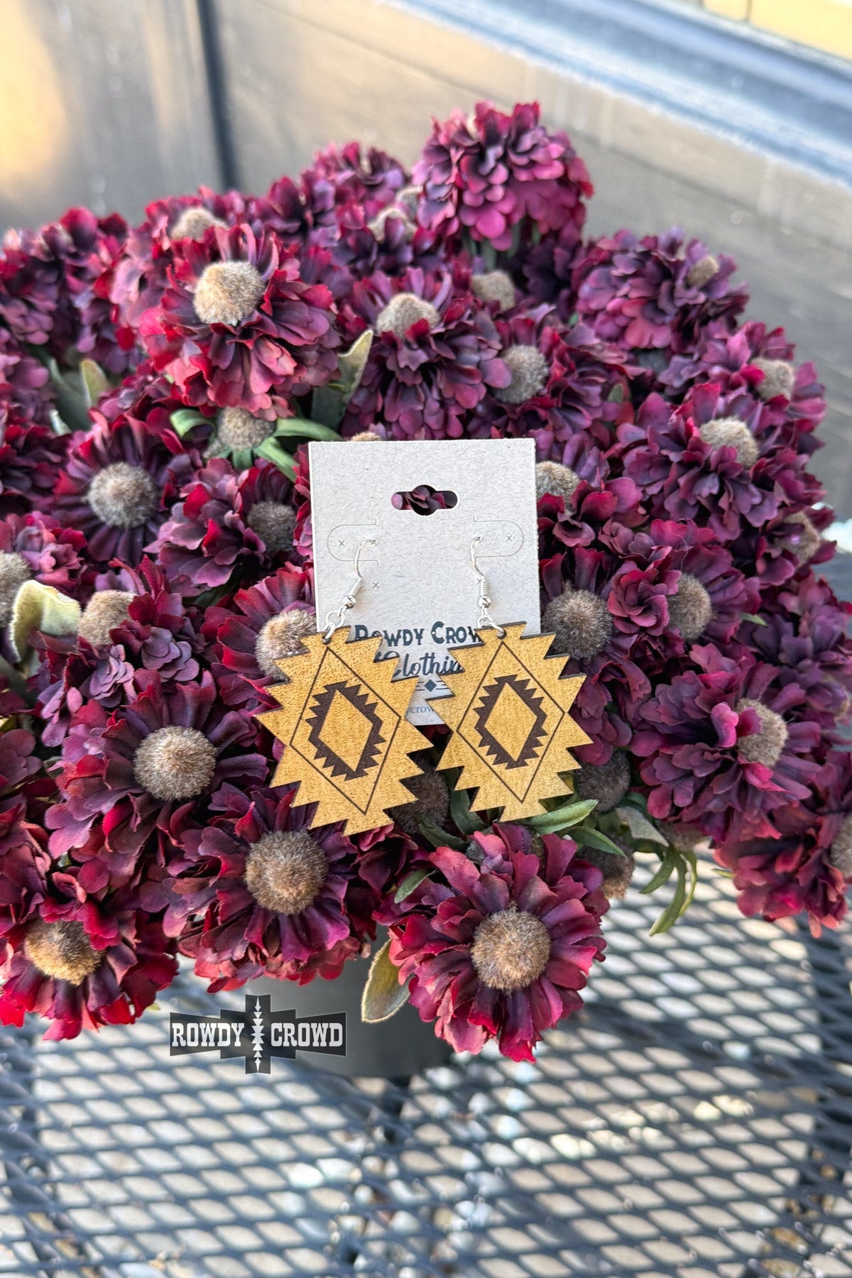 Aztec Cowgirl Earrings