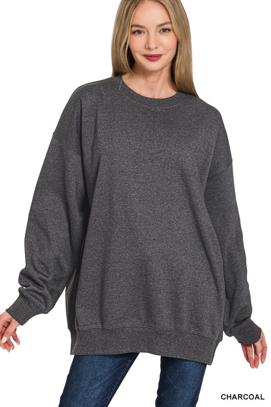 Fleece Tunic Sweatshirts - Reg Size