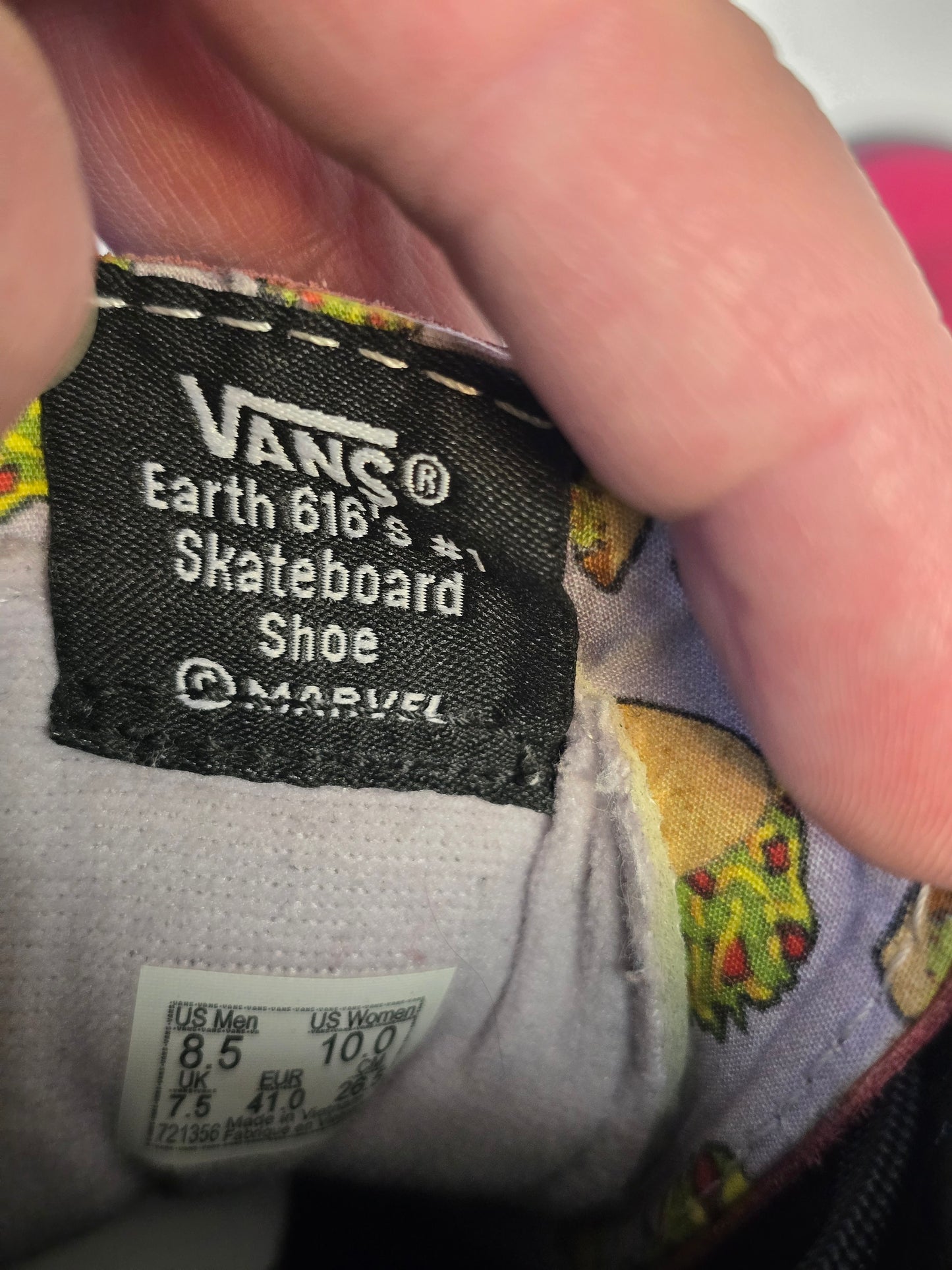Van's X Marvel Deadpool Sneakers