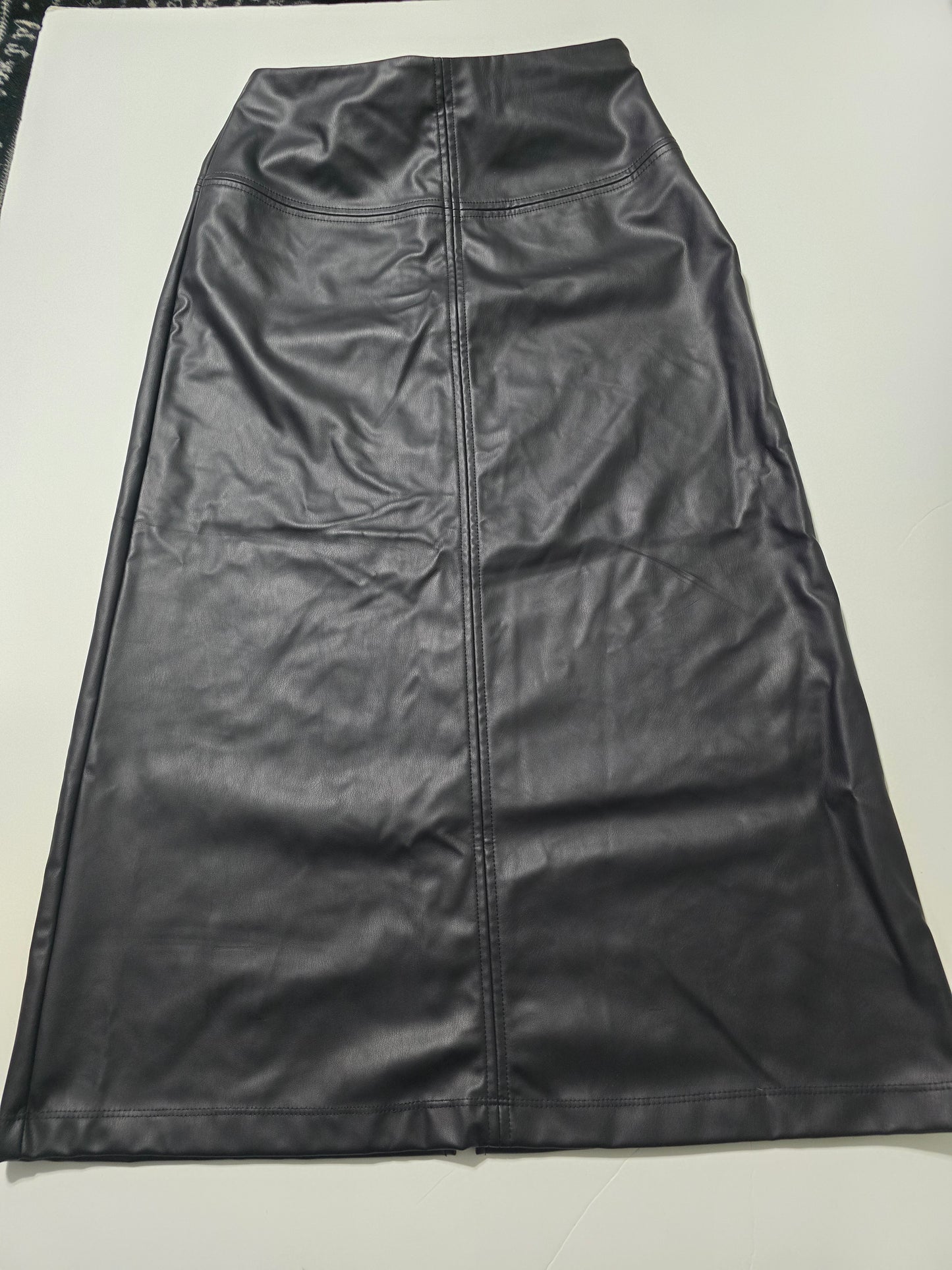Pleather skirt