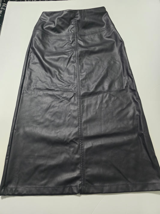Pleather skirt