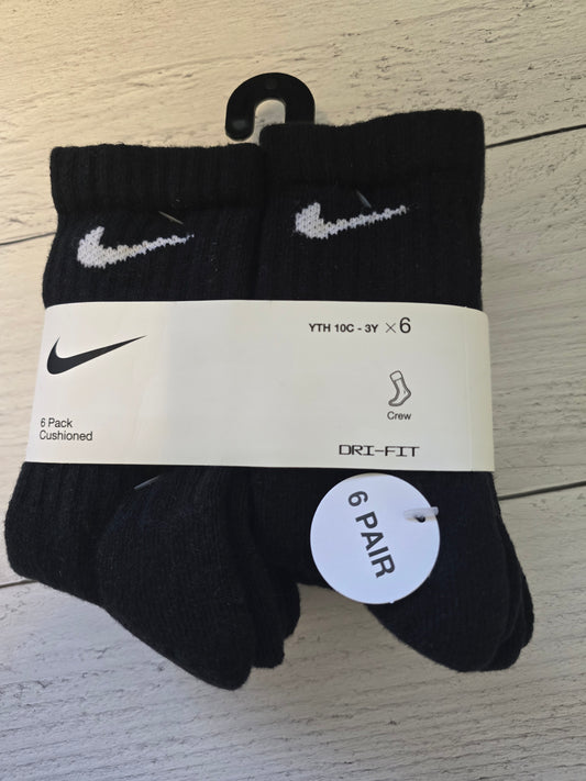 Nike 6 pack Youth Socks
